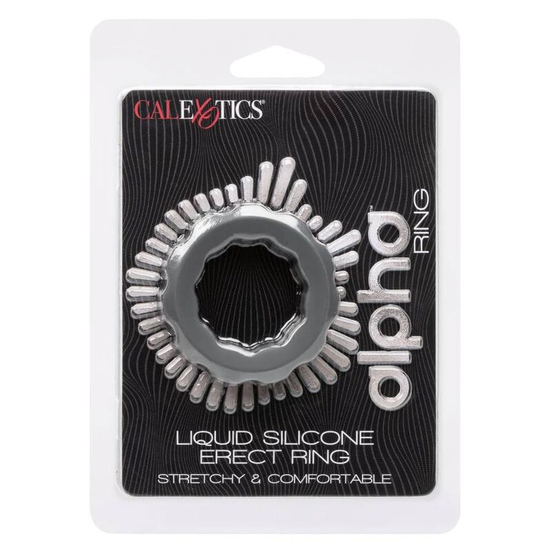 CALEXOTICS - ALPHA ERECT RING GRIGIO