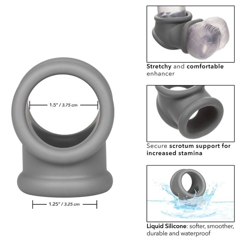 CALEXOTICS - ALPHA PRECISION RING GRIGIO