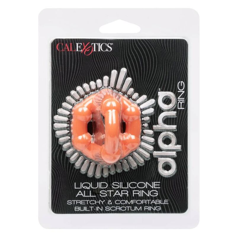 CALEXOTICS - ANELLO ALPHA ALL STAR ARANCIONE