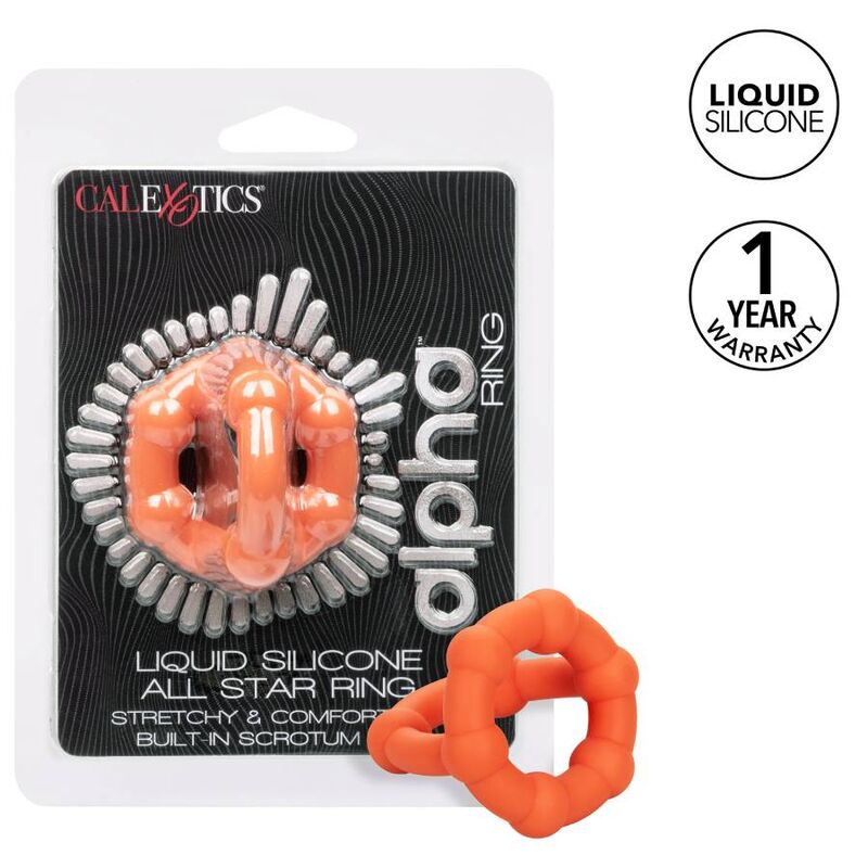 CALEXOTICS - ANELLO ALPHA ALL STAR ARANCIONE