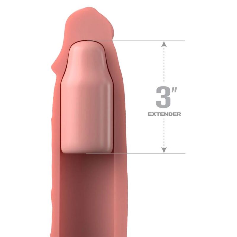 FANTASY X-TENSIONS - PIPEDREAMS MANICA 22,86 CM + 7,62 CM PLUG SKIN