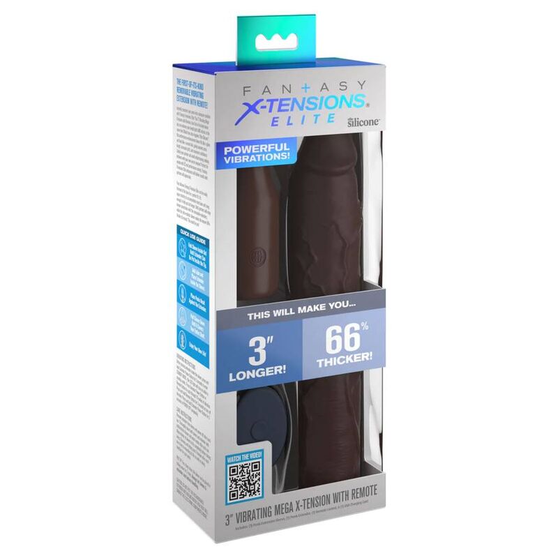 FANTASY X-TENSIONS - PIPEDREAMS MANICA 22,86 CM + 7,62 CM SPINA TELECOMANDO MARRONE