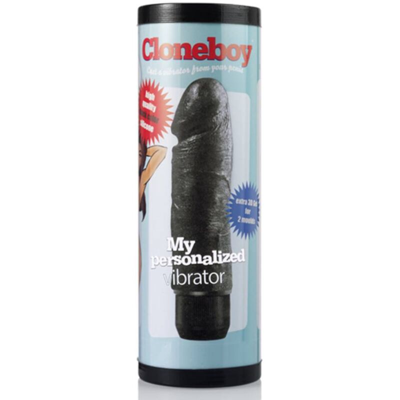 CLONEBOY - KIT CLONATORE DI PENE CON VIBRAZIONE NERO