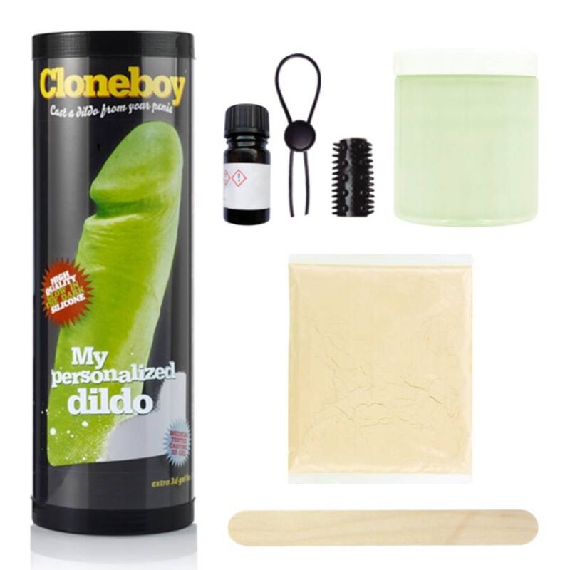 CLONEBOY - KIT PER CLONARE IL PENE CHE SI ILLUMINA AL BUIO