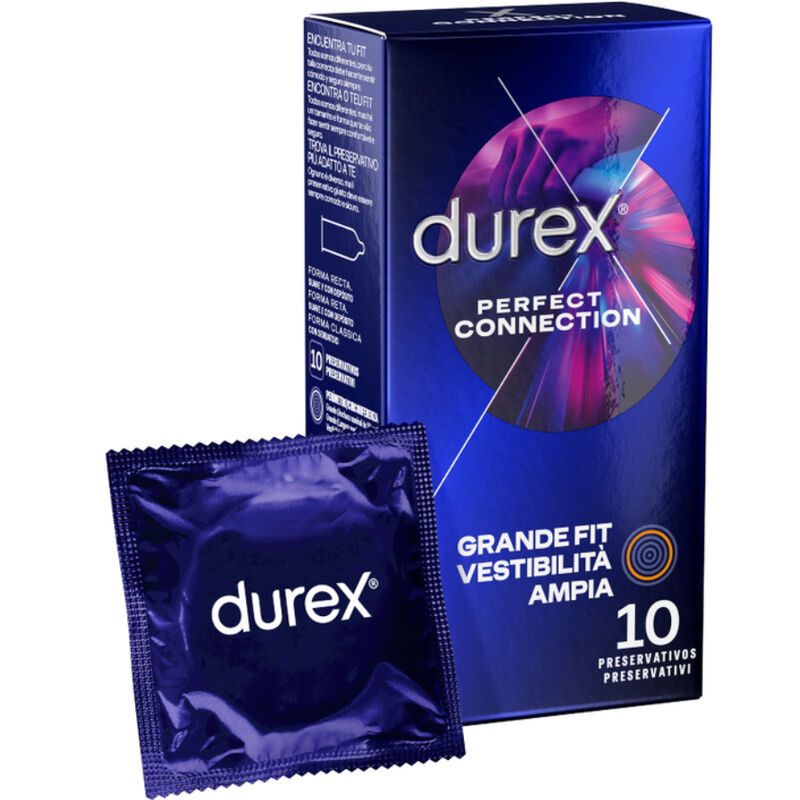 DUREX - PERFECT CONNECTION SILICONE EXTRA LUBRIFICAZIONE 10 UNITÀ