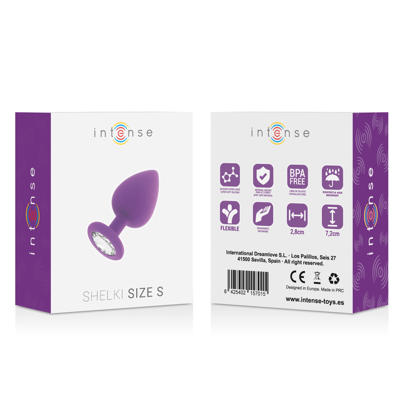 INTENSO - SHELKI S PLUG ANAL LILA