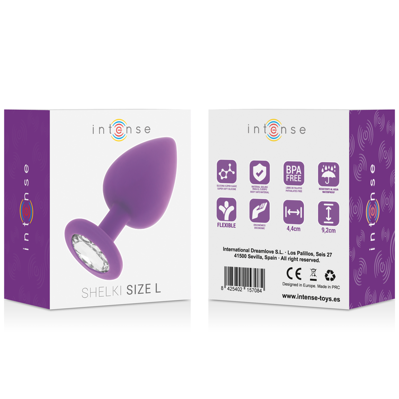 INTENSO - SHELKI L PLUG ANAL LILA