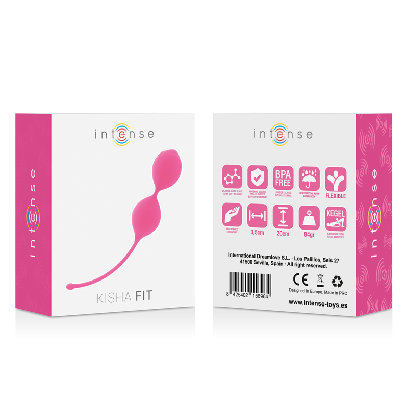 INTENSE - KISHA FIT SILICONE KEGEL FUCSIA