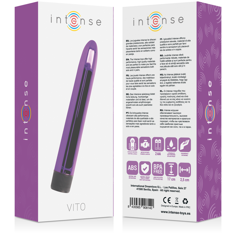 INTENSO - VIBRADOR VITO LILA
