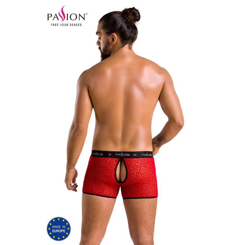 PASIÓN - 046 PANTALÓN CORTO PARKER ROJO L/XL