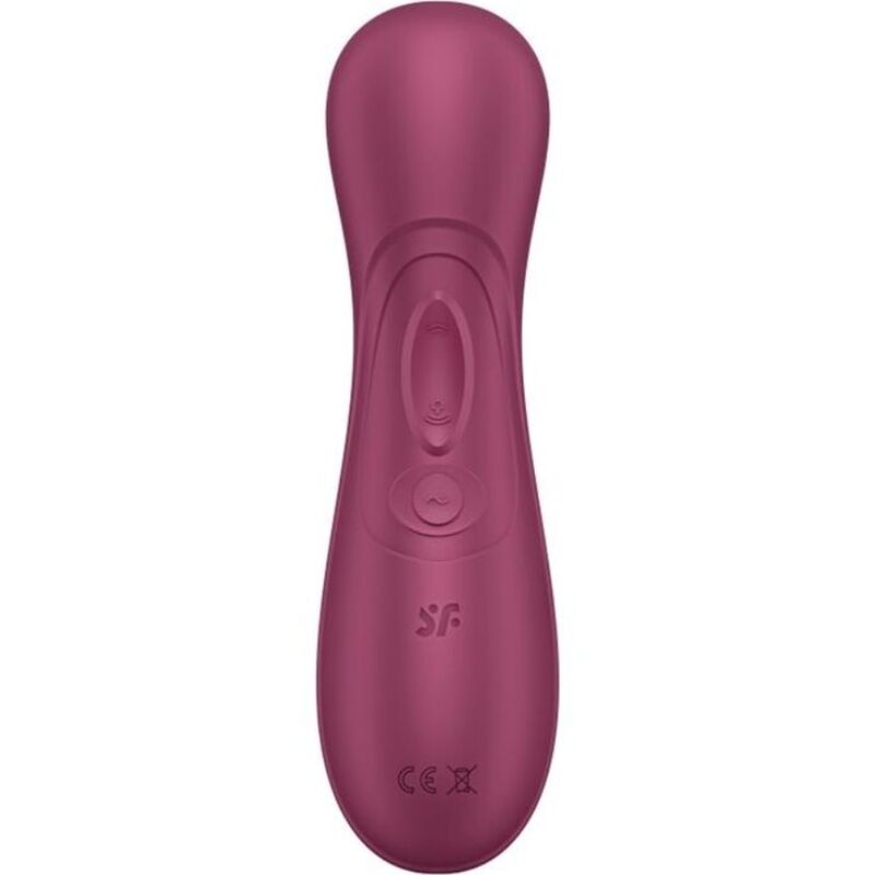 SATISFYER - PRO 2 GENERAZIONE 3 TECNOLOGIA LIQUID AIR ROSSO VINO