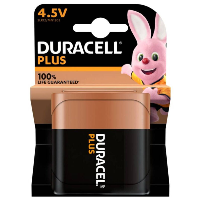 DURACELL - PLUS POWER 100 BATTERIA ALCALINICA 4,5 V 3LR12 BLISTER*1