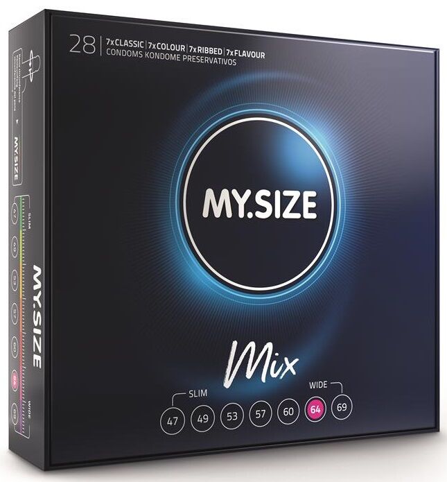 MY SIZE - PRESERVATIVI MISTI 64 MM 28 UNITÀ
