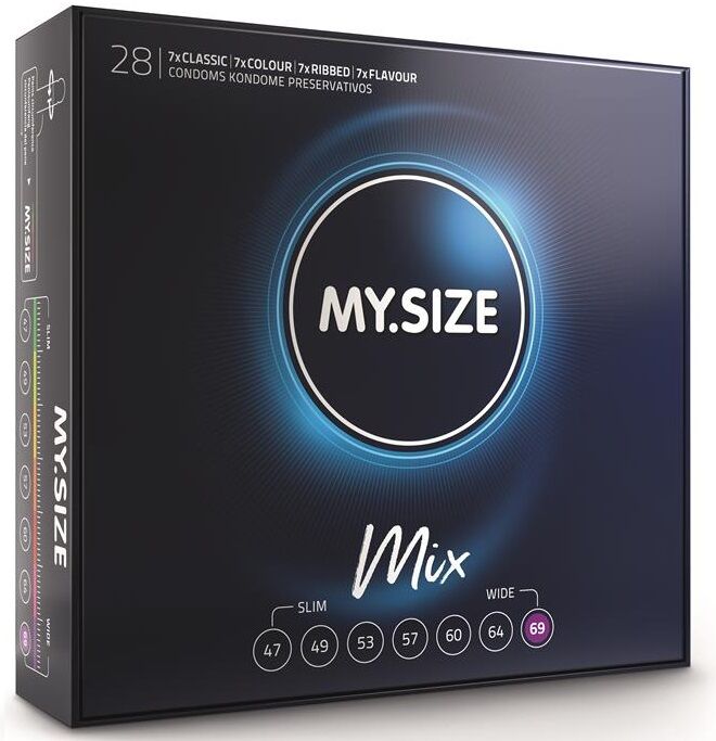 MY SIZE - PRESERVATIVI MISTI 69 MM 28 UNITÀ