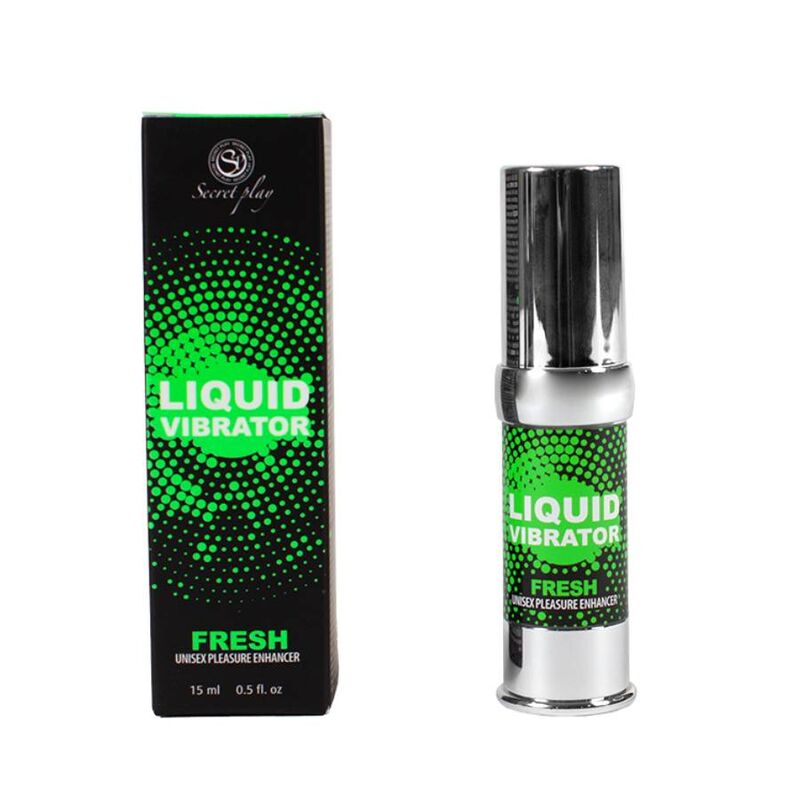 SECRETPLAY - VIBRADOR LÍQUIDO FRESCO ESTIMULADOR E INTENSIFICADOR DEL PLACER 15 ML