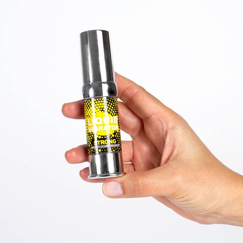 SECRETPLAY - VIBRADOR ESTIMULADOR LÍQUIDO UNISEX FUERTE 15 ML