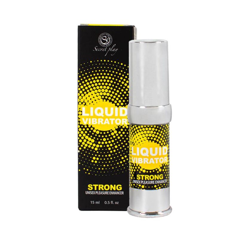 SECRETPLAY - VIBRADOR ESTIMULADOR LÍQUIDO UNISEX FUERTE 15 ML