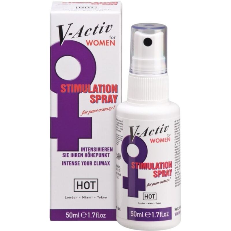 HOT - V-ACTIV PENIS POWER SPRAY DONNA 50ML