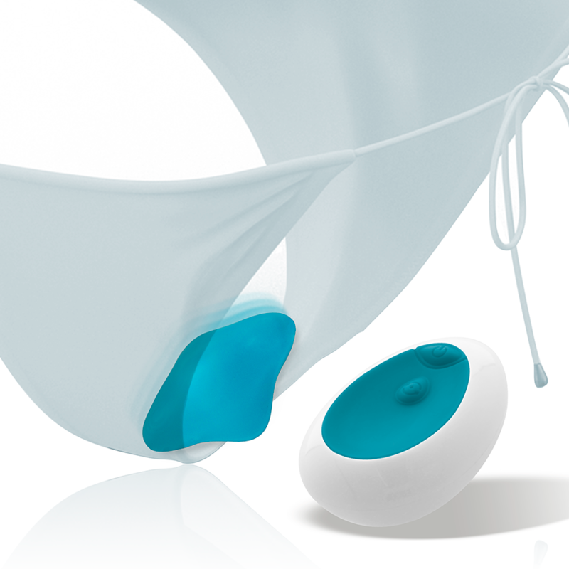 INTENSO - SAMANTHA PANTIE CONTROL REMOTO AZUL
