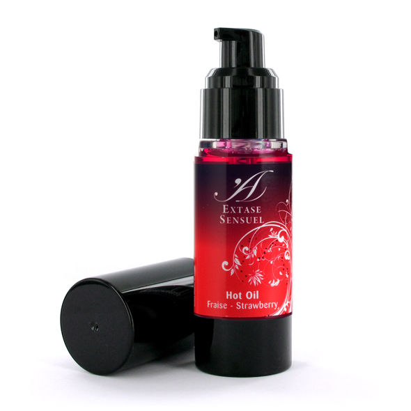 EXTASE SENSUAL - ACEITE ESTIMULANTE DE CALOR DE FRESA 30 ML