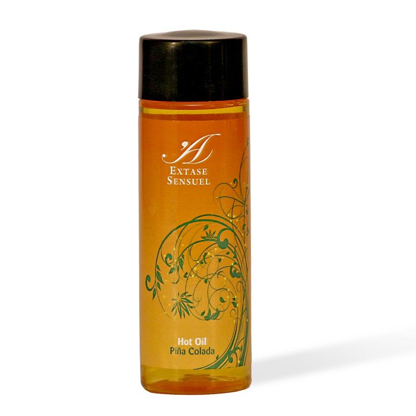 EXTASE SENSUAL - ACEITE ESTIMULANTE DE CALOR DE PIÑA COLADA 100 ML