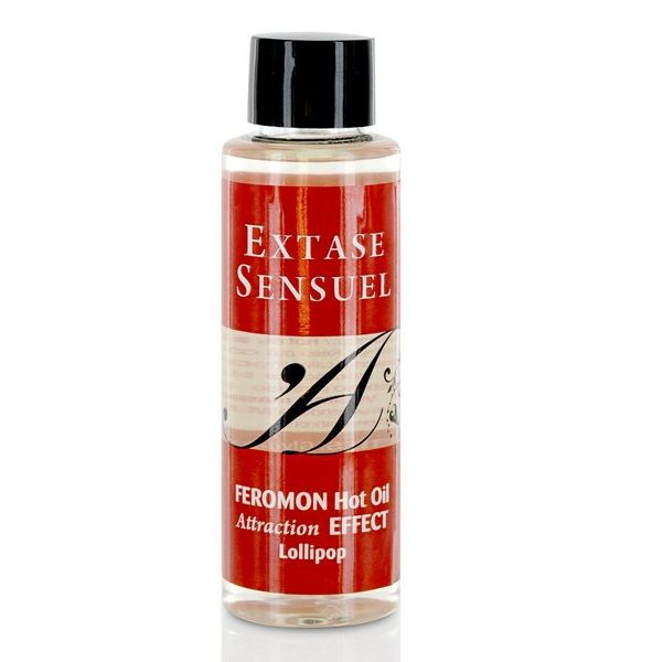 EXTASE SENSUAL - OLIO DA MASSAGGIO EFFETTO CALORE CON FEROMONI PIRULET 100 ML