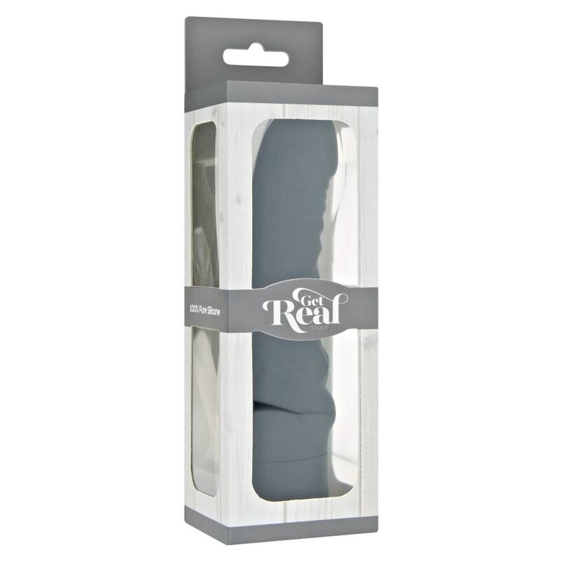 GET REAL - MINI VIBRADOR CLÁSICO DEL PUNTO G NEGRO