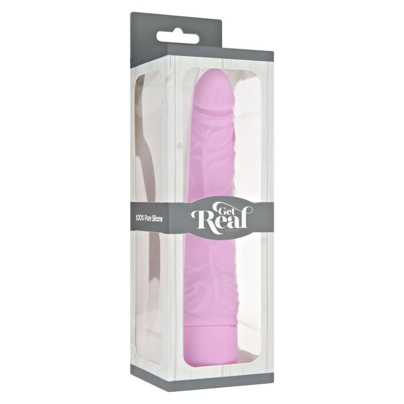 SII REALE - VIBRATORE CLASSICO SLIM ROSA