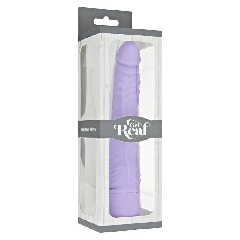 SII REALE - VIBRATORE CLASSICO SLIM VIOLA