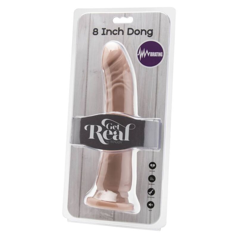 DIVENTA REALE - DONG 20,5 CM VIBRANTE SKIN