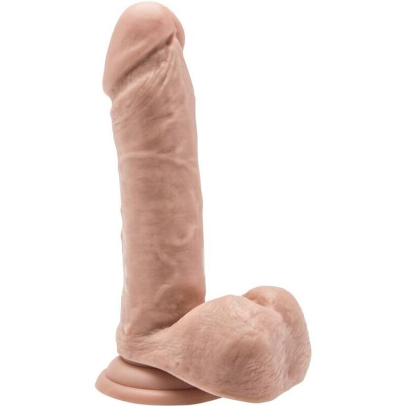 DIVENTA REALE - DILDO 18 CM CON PELLE E PALLE