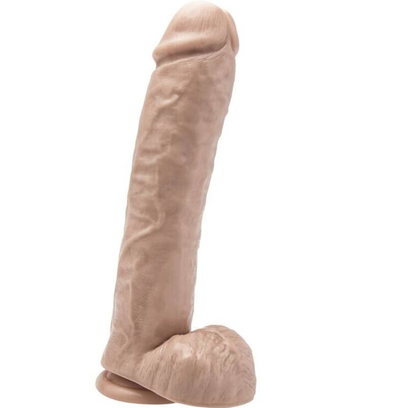 DIVENTA REALE - DILDO 28 CM CON PELLE E PALLE