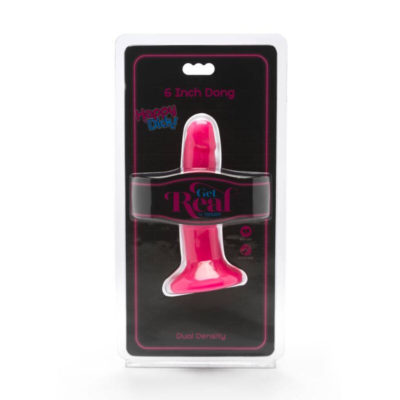 DIVENTA REALE - HAPPY DICKS DONG 12 CM ROSA