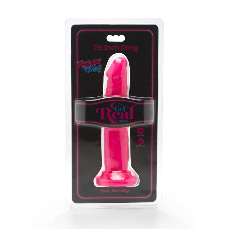 DIVENTA REALE - HAPPY DICKS DONG 19 CM ROSA