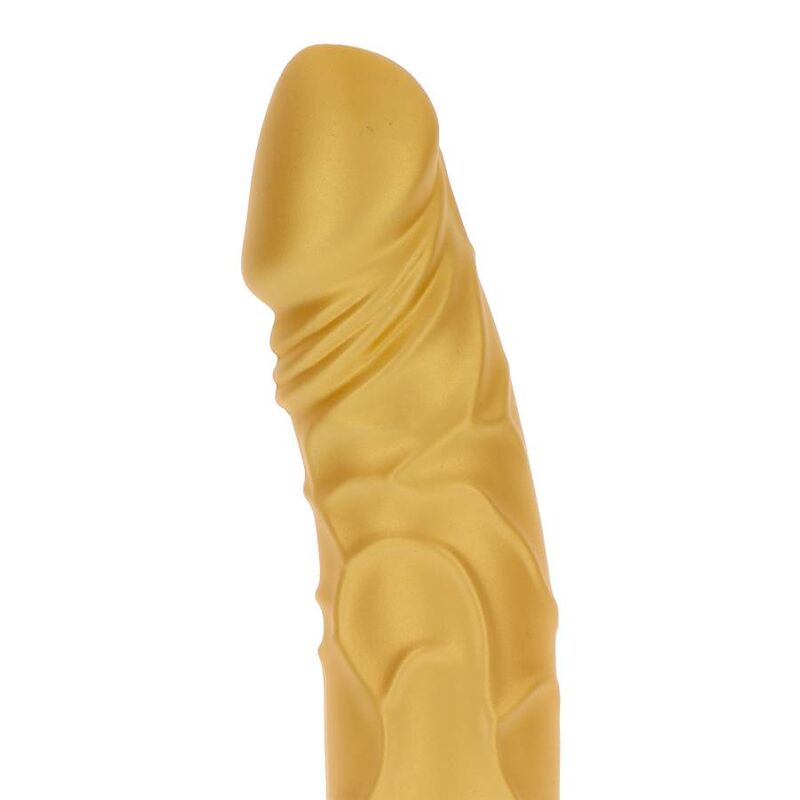 SII REALE - VIBRATORE ORIGINALE GOLD DICKER ORO
