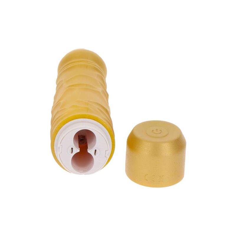 SII REALE - VIBRATORE ORIGINALE GOLD DICKER ORO