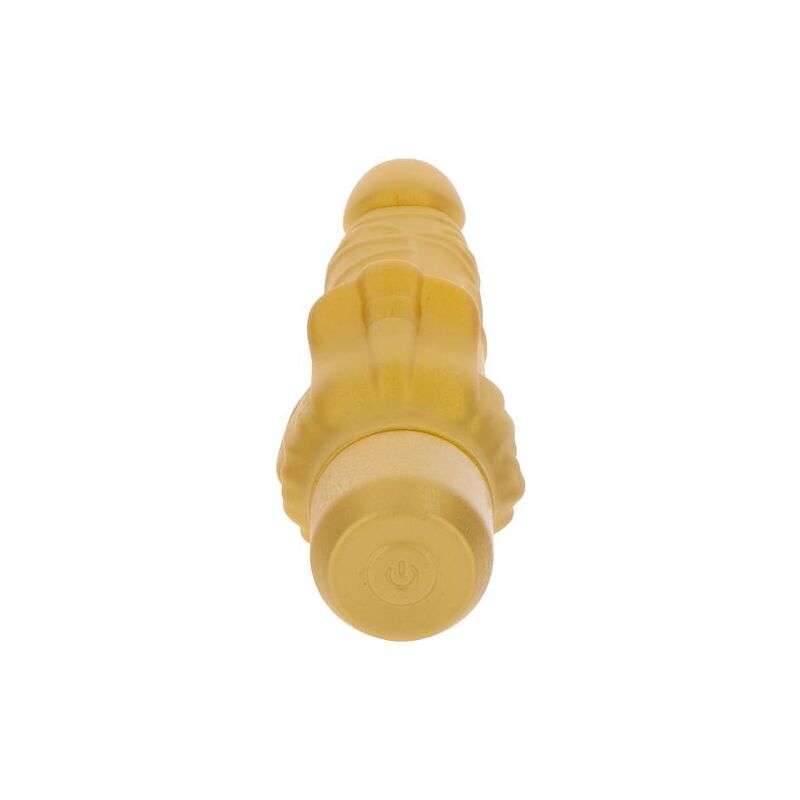 SII REALE - VIBRATORE STIMULANTE GOLD DICKER GOLD