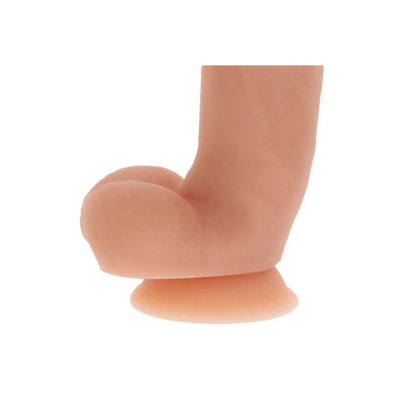 DIVENTA REALE - DILDO IN SILICONE 18 CM CON PALLE E PELLE