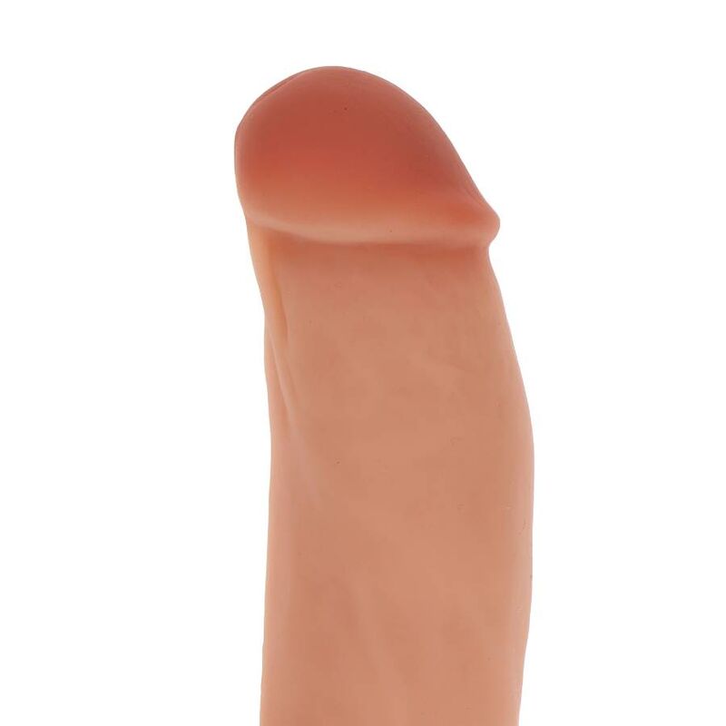 DIVENTA REALE - DILDO IN SILICONE 18 CM CON PALLE E PELLE