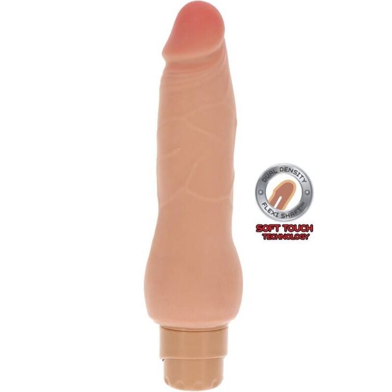 SII REALISTICO - VIBRATORE A DOPPIA DENSITÀ CON PELLE LISCIA