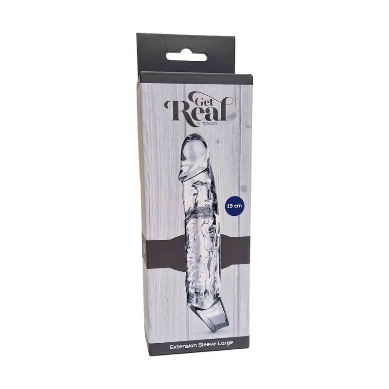 DIVENTA REALE - EXTENSION LUNGA 19 CM TRASPARENTE