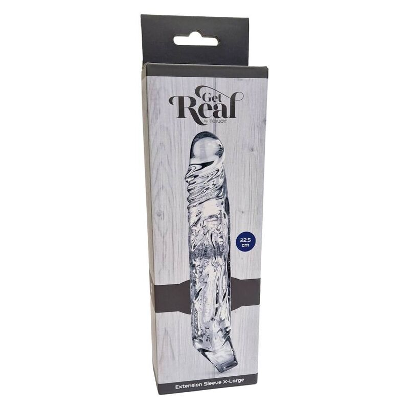 GET REAL - FUNDA EXTENSIONAL EXTRA GRANDE TRANSPARENTE