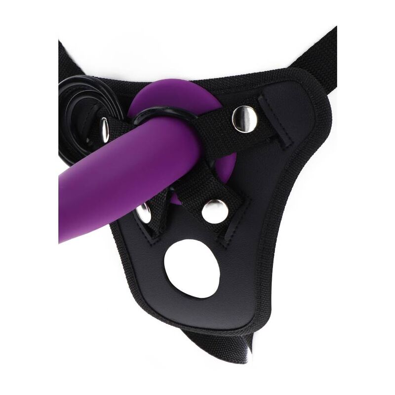 DIVENTA REALE - IMBRACATURA PER IL PIACERE CON STRAP-ON NERA