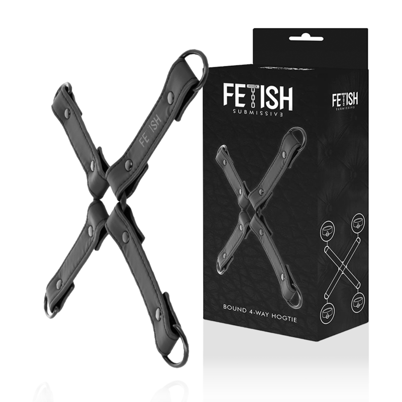 SOTTOMESSA FETISH - UNIONE CON MANETTE IN PELLE VEGANA