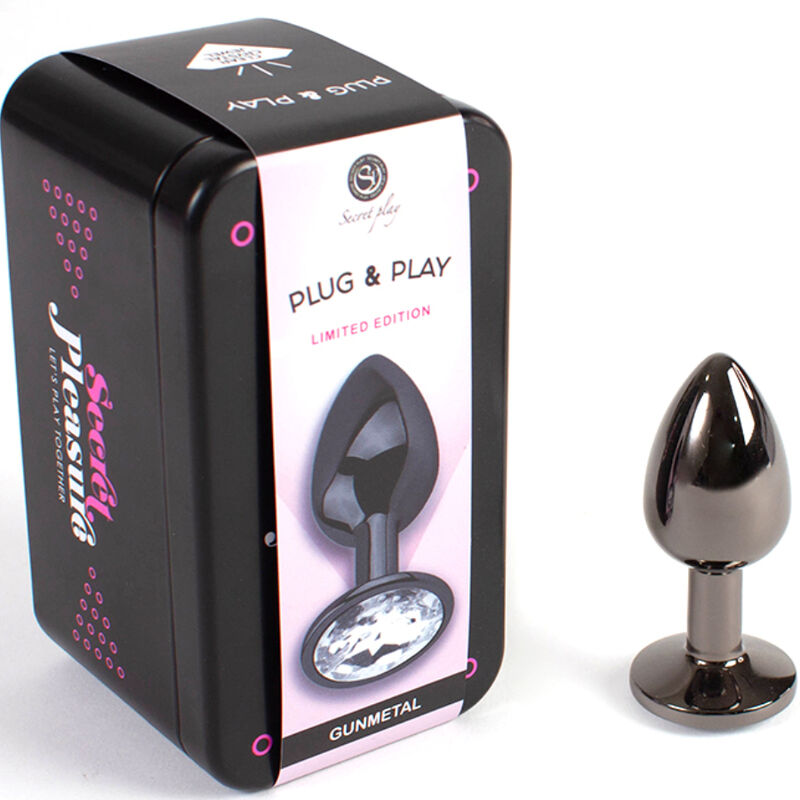 SECRETPLAY - DIlatatore anale color canna di fucile, piccolo, 7 cm