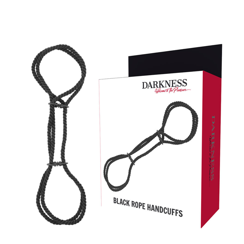 DARKNESS - MANETTE IN CORDA DI COTONE AL 100% O MANETTE ALLA CAVIGLIA