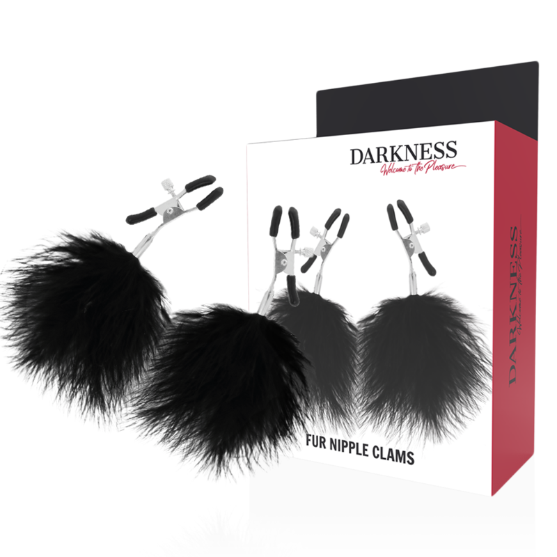 DARKNESS - Morsetti per capezzoli POM-POM 2
