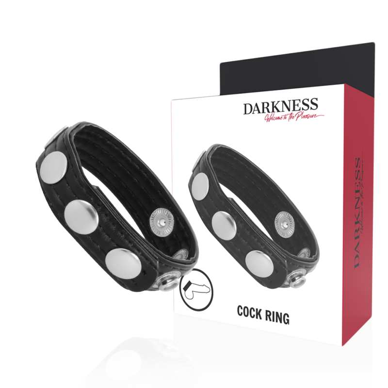 DARKNESS - ANELLO PER L'EREZIONE IN PELLE