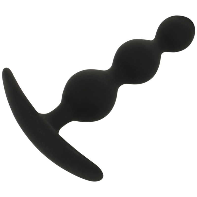 NERO&ARGENTO - RUPERT CATENA DI PALLINE ANALI 10 CM