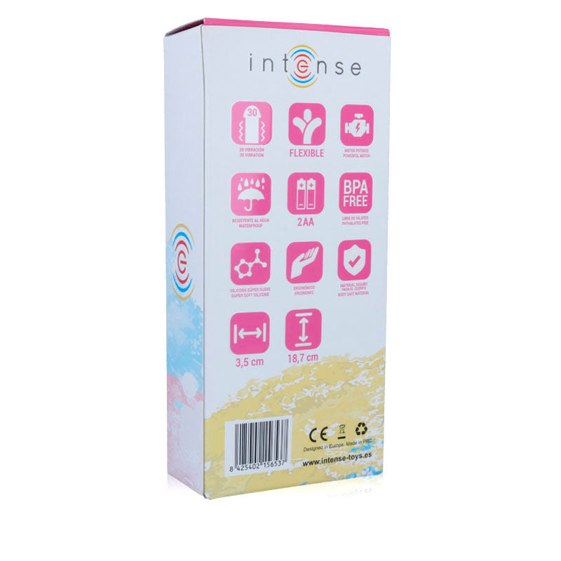INTENSE - VIBRADOR LEO SILICONA ROSA LUXE